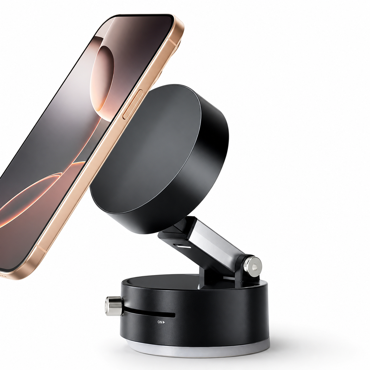 Magnetic Vacuum Car Phone Stand