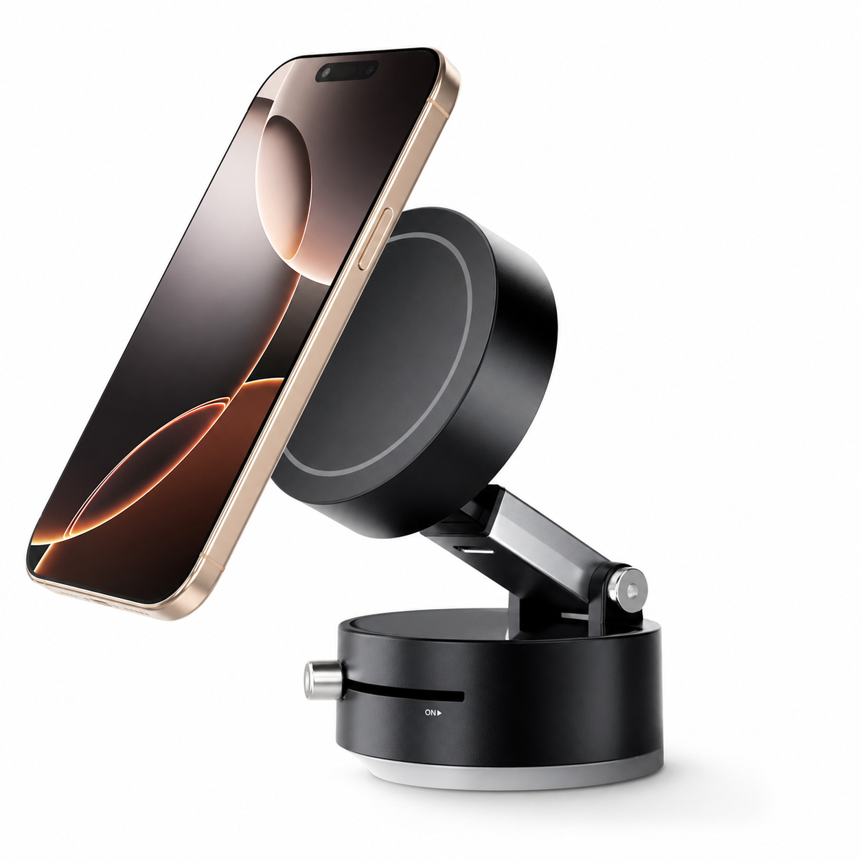 Magnetic Vacuum Car Phone Stand