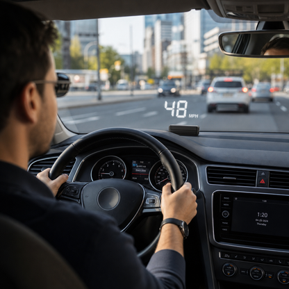 DriveSpeed Pro GPS HUD Speedometer dashview